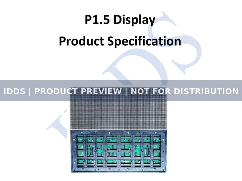 P1.56 Indoor COB LED Video Wall product preview
