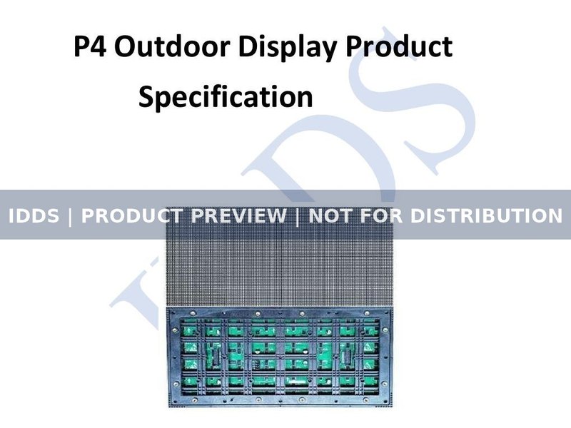 P4 Outdoor LED Video Wall product preview